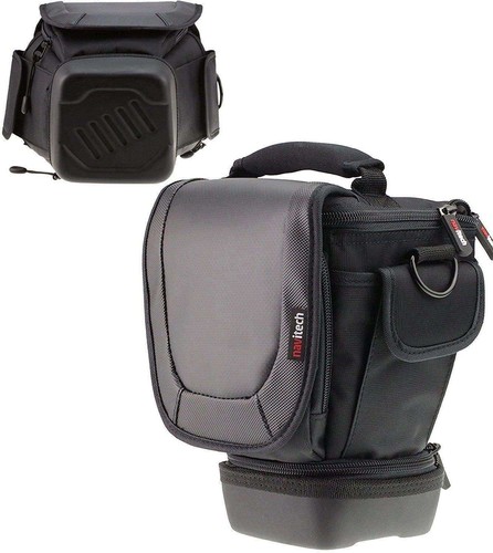 Navitech black telescopic case - telescopic,