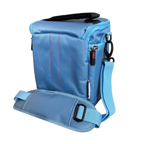 Navitech blue dslr slr camera - blue,
